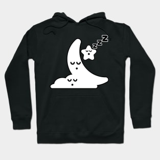 Sleepy Cloud Moon Star Hoodie